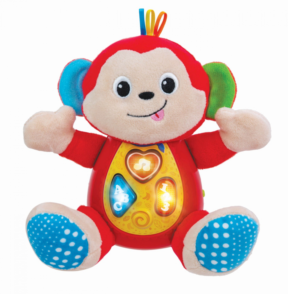 Canta si invata cu maimutica pentru bebelusi, winfun, varsta de la 3 luni la 2 ani [2]