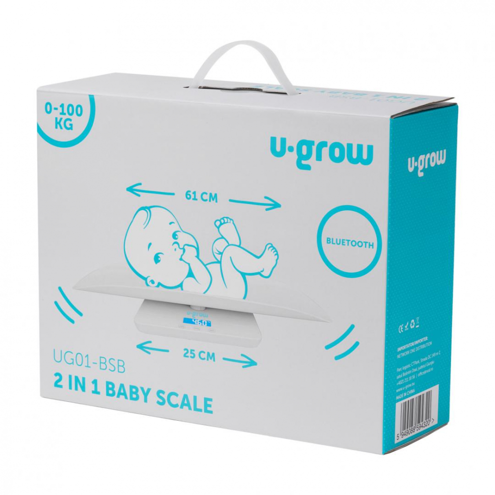 Cantar 2in1 bebelusi, blueetoth, 100 kg [7]