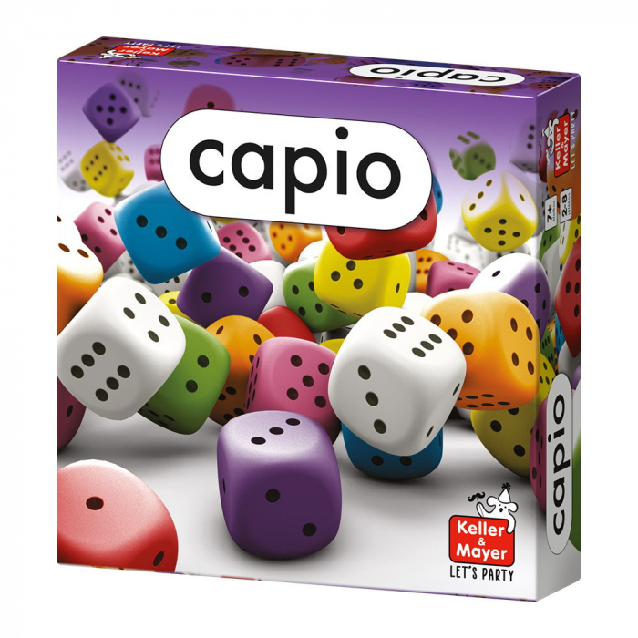 Capio társasjáték, 40 színes kockával [1]