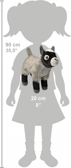 Caprita - Jucarie Plus Wild Republic 20 cm [6]