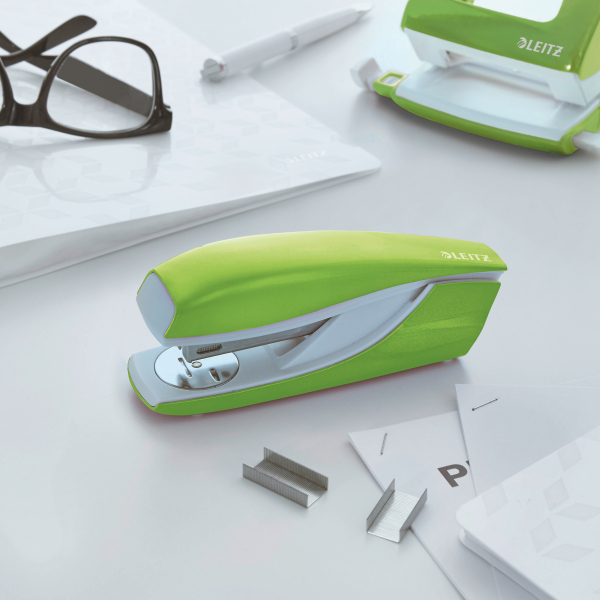 Capsator 30 coli 24/6 model 5502 verde wow leitz [2]