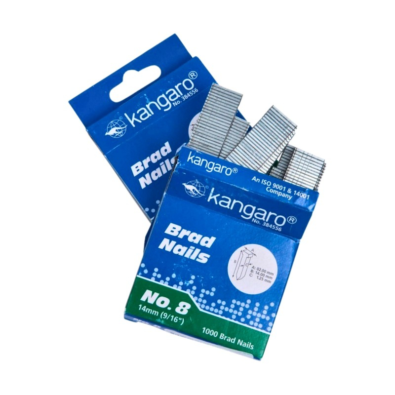 Capse Tacker Kangaro NO-8, nr.8, tip cui, pentru TACKER TS-2313A, set 1000 buc [2]