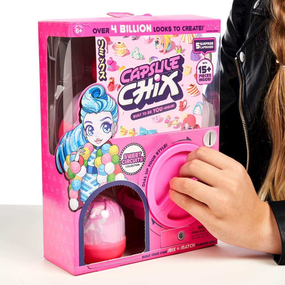 Capsule Chix - Pachet cu 5 capsule surpriza, Papusi articulate colectia Sweet Circuits varsta 5-7 ani ,7-9 ani, Fete [2]