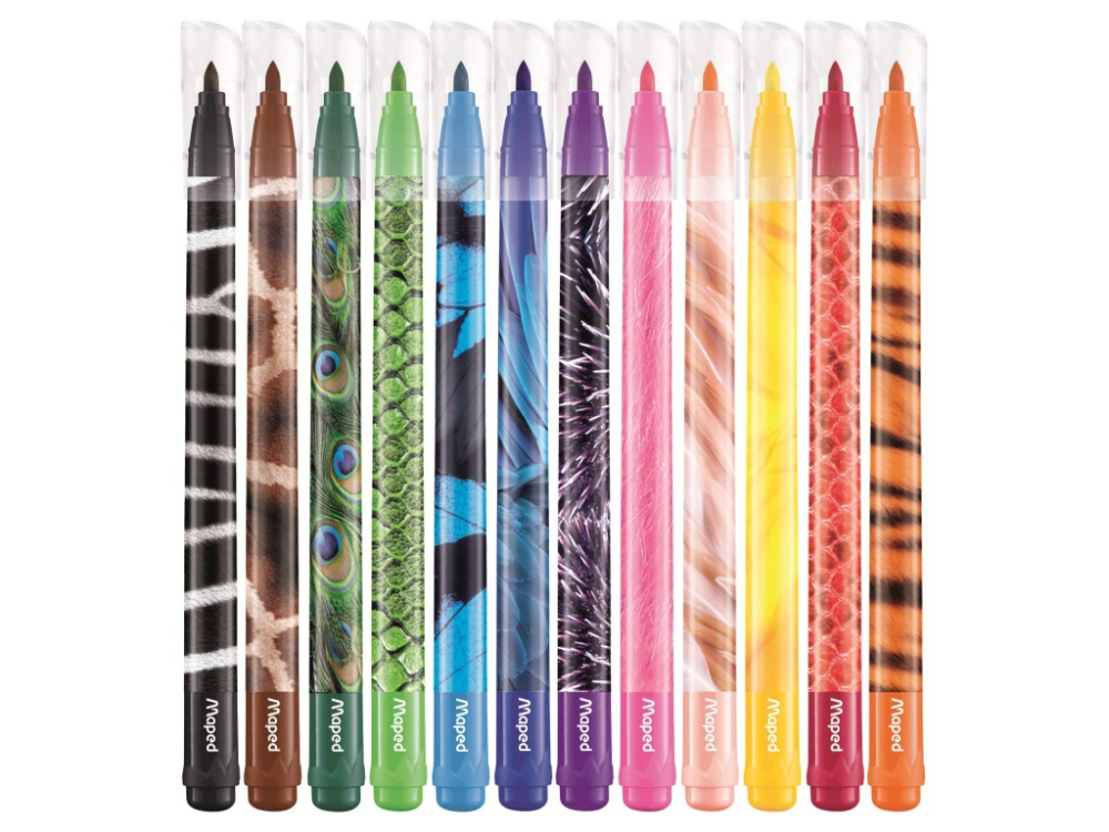 Carioca Maped Color'Peps Animals 12 culori/set [2]
