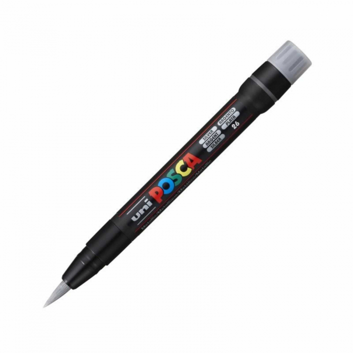 Carioci POSCA cu Varf de Pensula, Marker PCF-350, UNI - Micostore.ro [2]