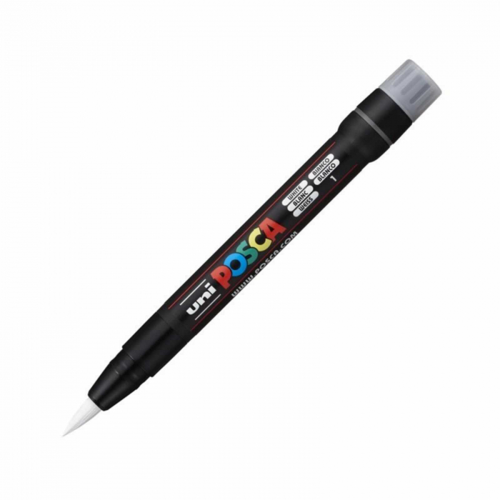 Carioci POSCA cu Varf de Pensula, Marker PCF-350, UNI - Micostore.ro [2]