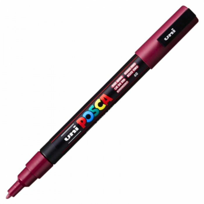Carioci POSCA, Marker varf 0.9 - 1.3 mm, PC-3M, UNI - Micostore.ro [1]