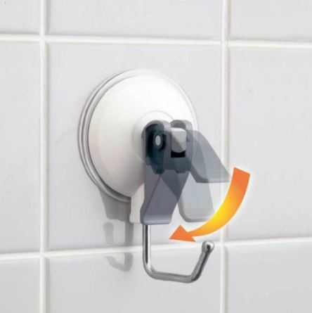 Carlig rezistent cu ventuza, cu design rafinat. [4]