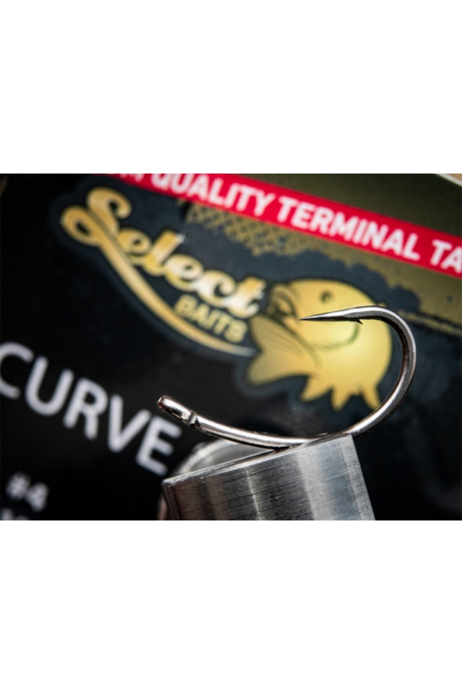 Carlige Select Baits Curve Shank Hooks #4 [2]