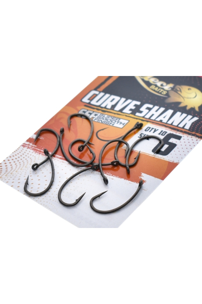Carlige Select Baits Curve Shank SSF Hooks #6 [2]