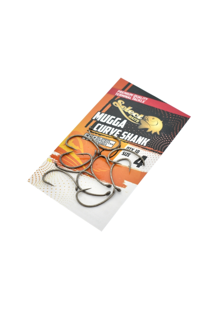 Carlige Select Baits Mugga Curve Shank SSF Hooks #6 [2]