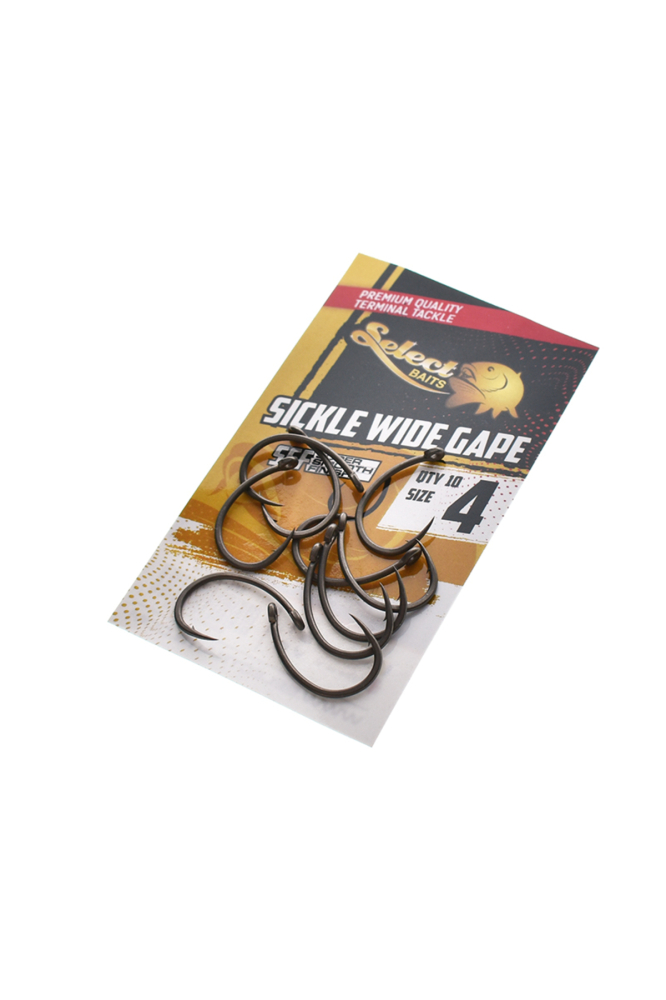 Carlige Select Baits Sickle Wide Gape SSF Hooks #4 [2]