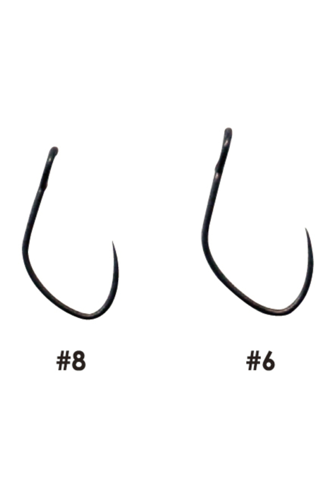 Carlige Vanfook CK-33W Crank W Expert Barbless Hooks #8 - 16pcs [2]