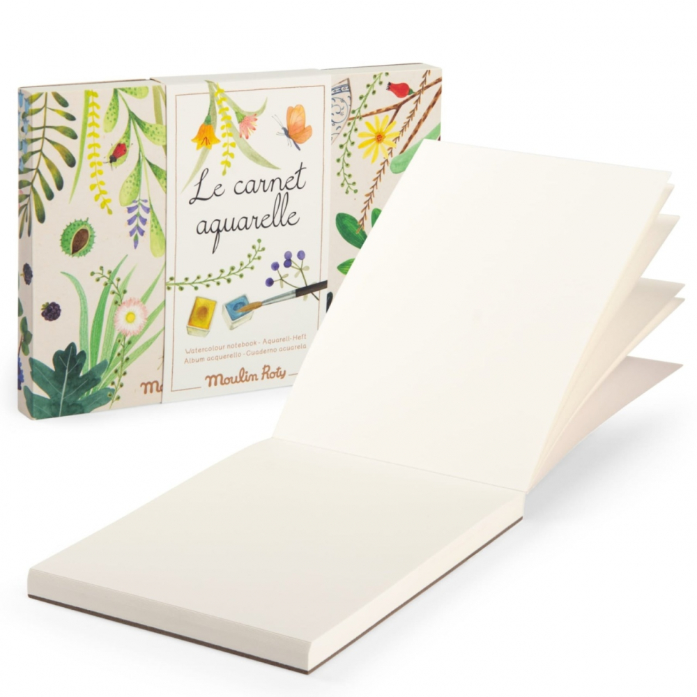 Carnet cu coli pentru pictura, Moulin Roty, varsta 6 - 9, 9+ ani, Adult, Baiat, Fata [4]