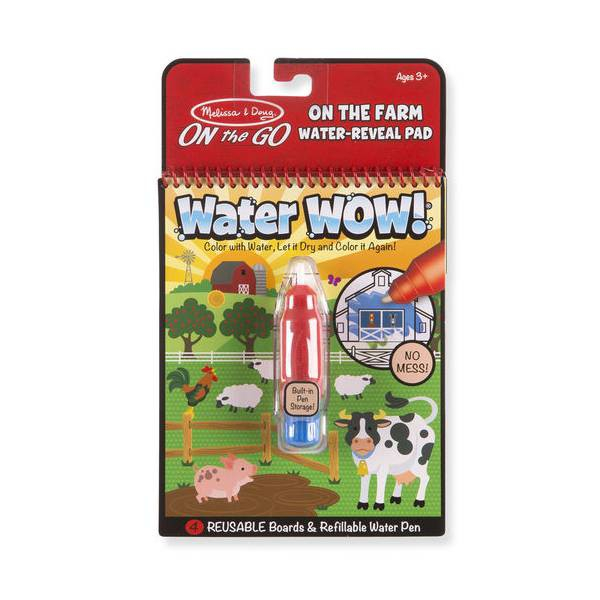 Carnet de colorat apa magica La ferma Melissa and Doug [1]