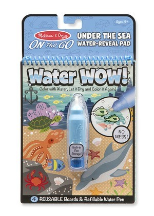 Carnet de colorat cu Apa magica Oceanul [1]