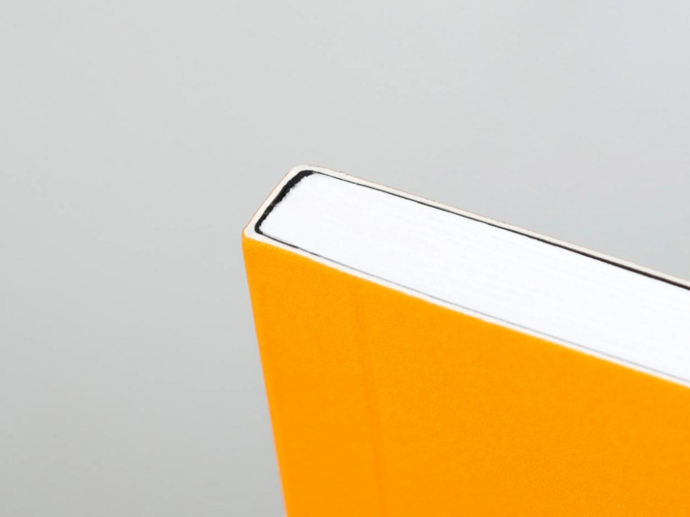 Carnet nedatat A5+, 16 x 21 cm, 60 file, Rhodia Unlimited, orange [2]