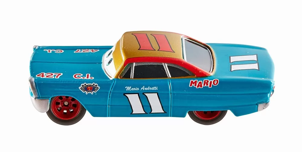 Cars 3 personaj die cast mario andretti, varsta de la 3 ani la 10 ani [3]