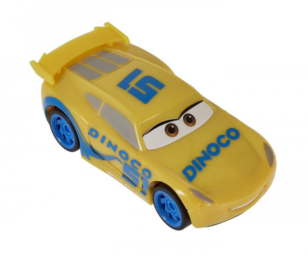 Cars masinuta cu sistem pullback dinoco cruz ramirez scara 1:43, varsta de la 3 ani la 7 ani [5]