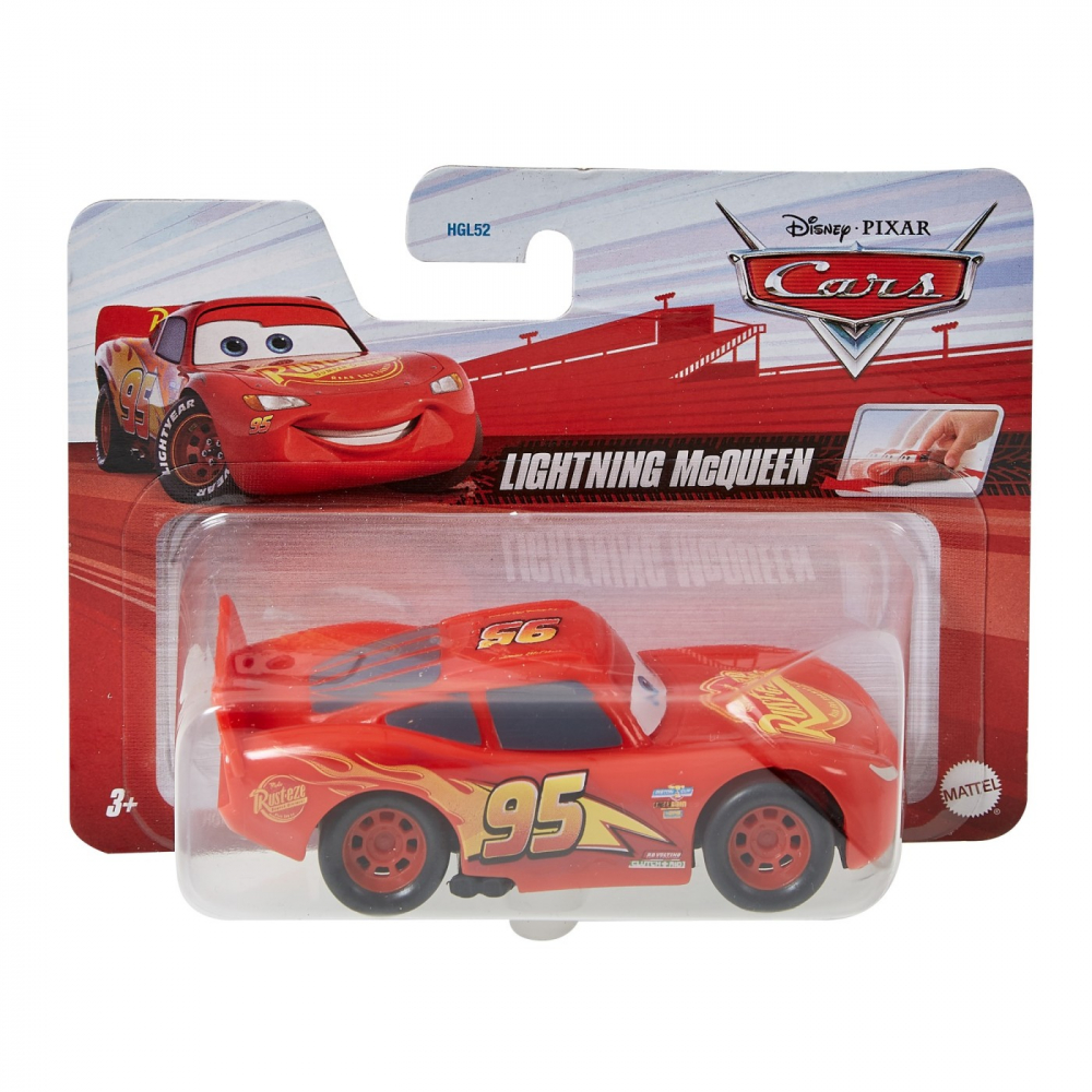 Cars masinuta cu sistem pullback fulger mcqueen scara 1:43, varsta de la 3 ani la 7 ani [1]