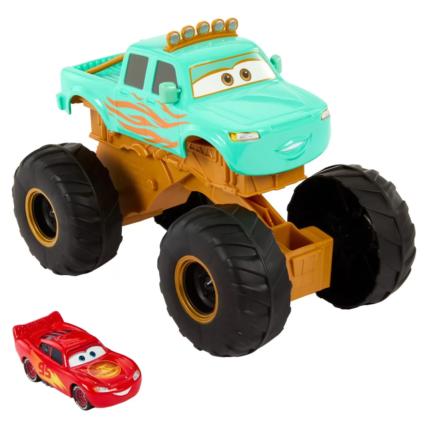 Cars masinuta de teren circus stunt ivy, varsta de la 3 ani la 7 ani [4]