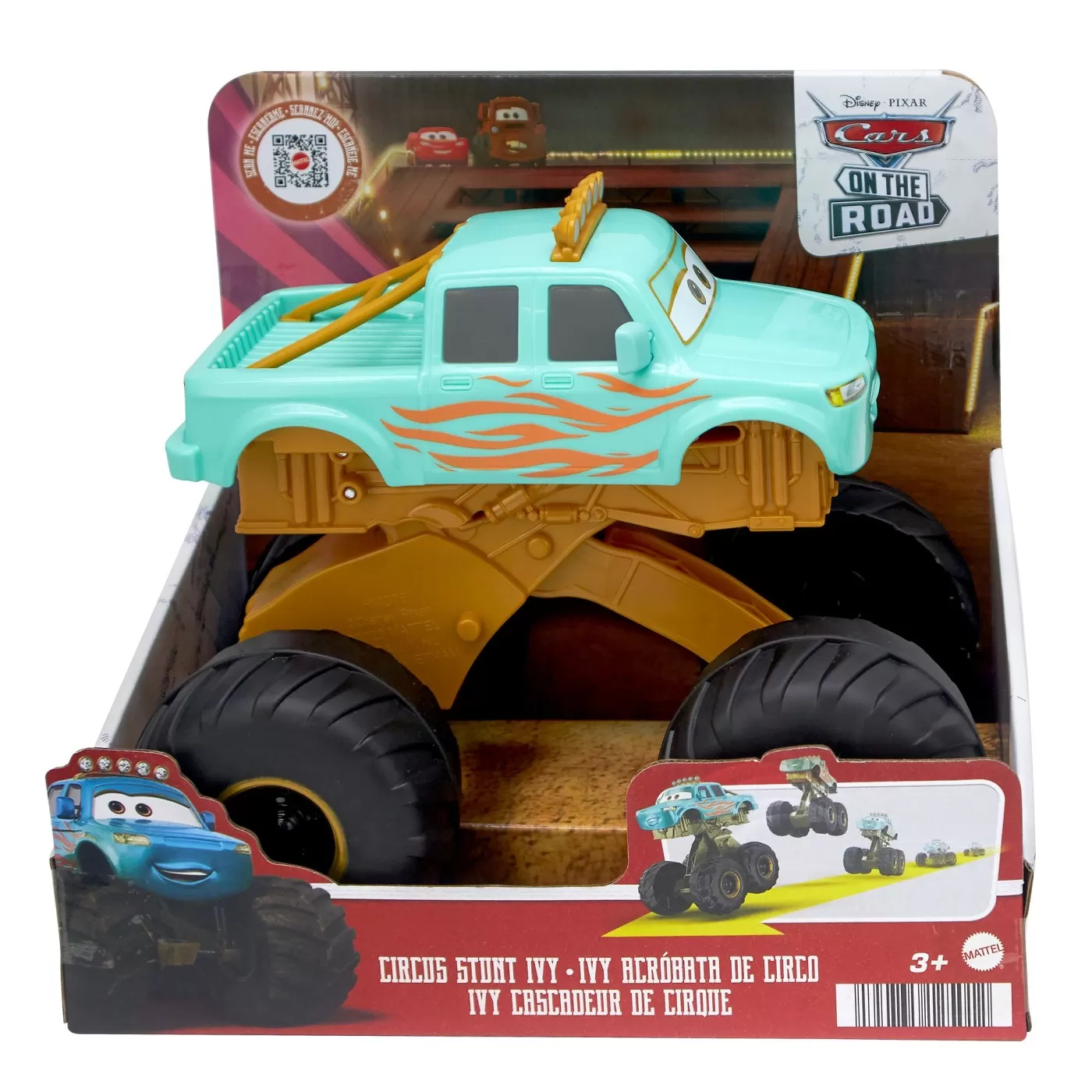 Cars masinuta de teren circus stunt ivy, varsta de la 3 ani la 7 ani [1]