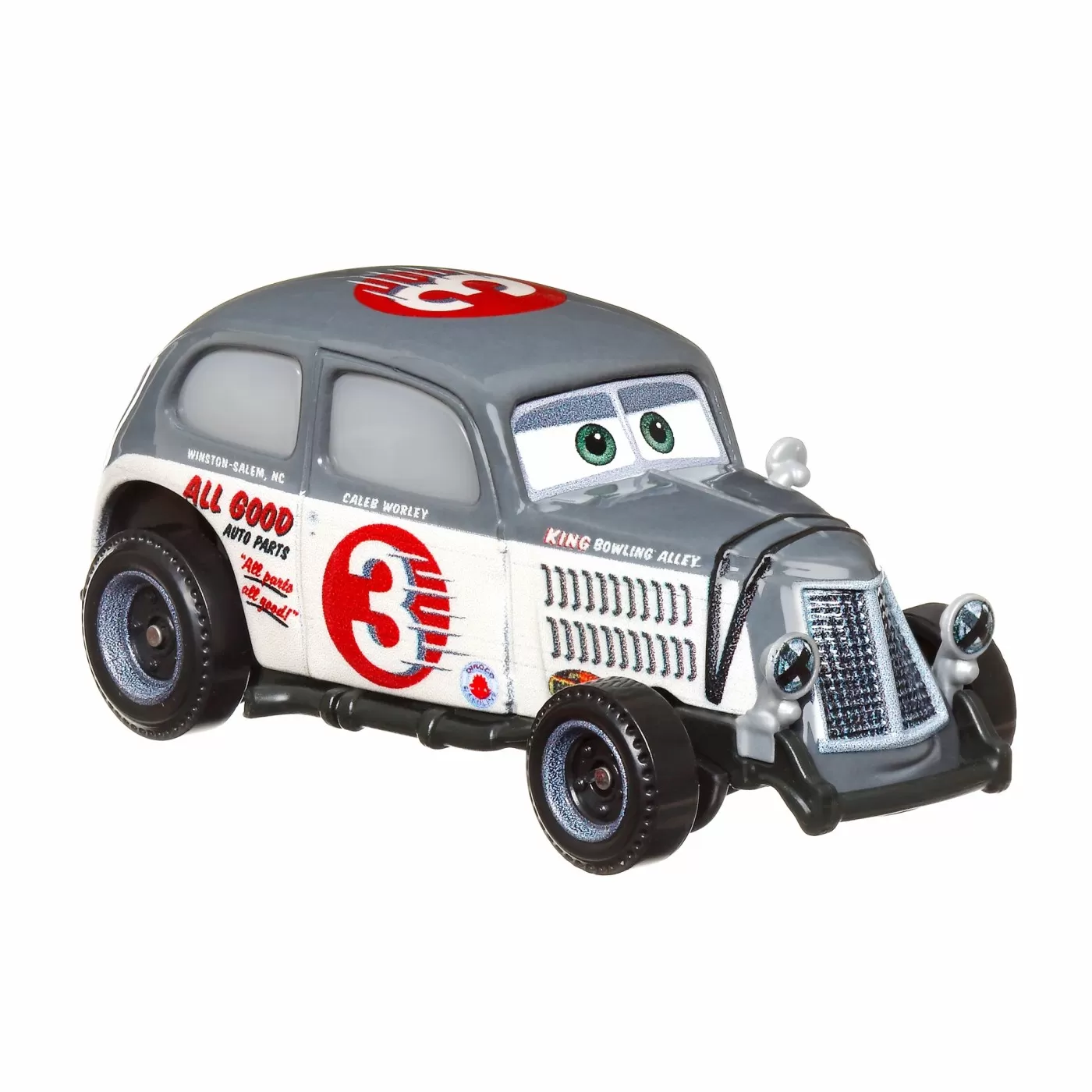 Cars3 set 2 masinute metalice caleb worley si jet robinson, varsta de la 3 ani la 10 ani [6]