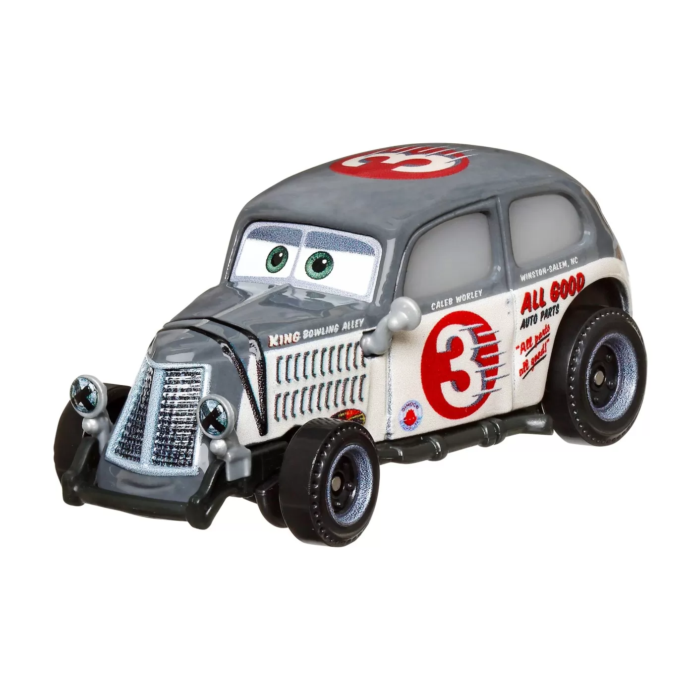 Cars3 set 2 masinute metalice caleb worley si jet robinson, varsta de la 3 ani la 10 ani [3]