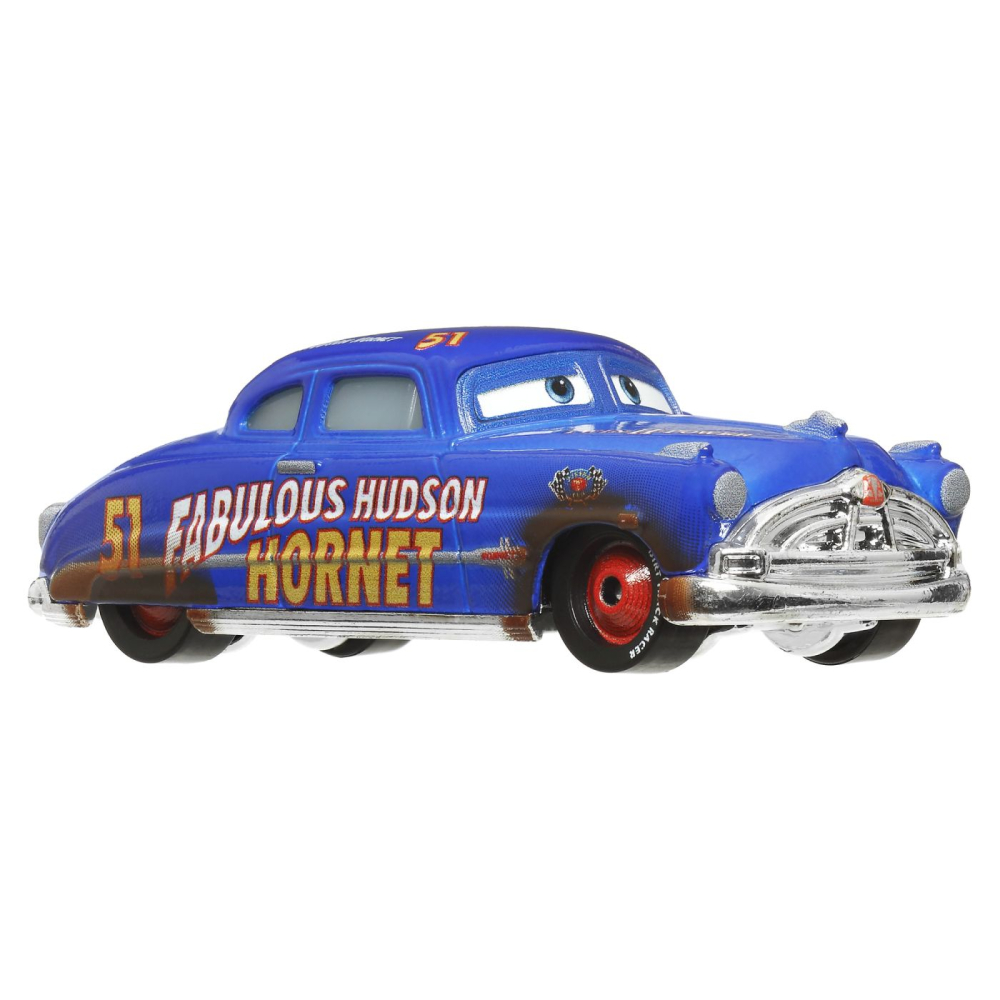 Cars3 set 2 masinute metalice fabulous hudson hornet si clovis rider copii cu varsta peste 3 ani [5]