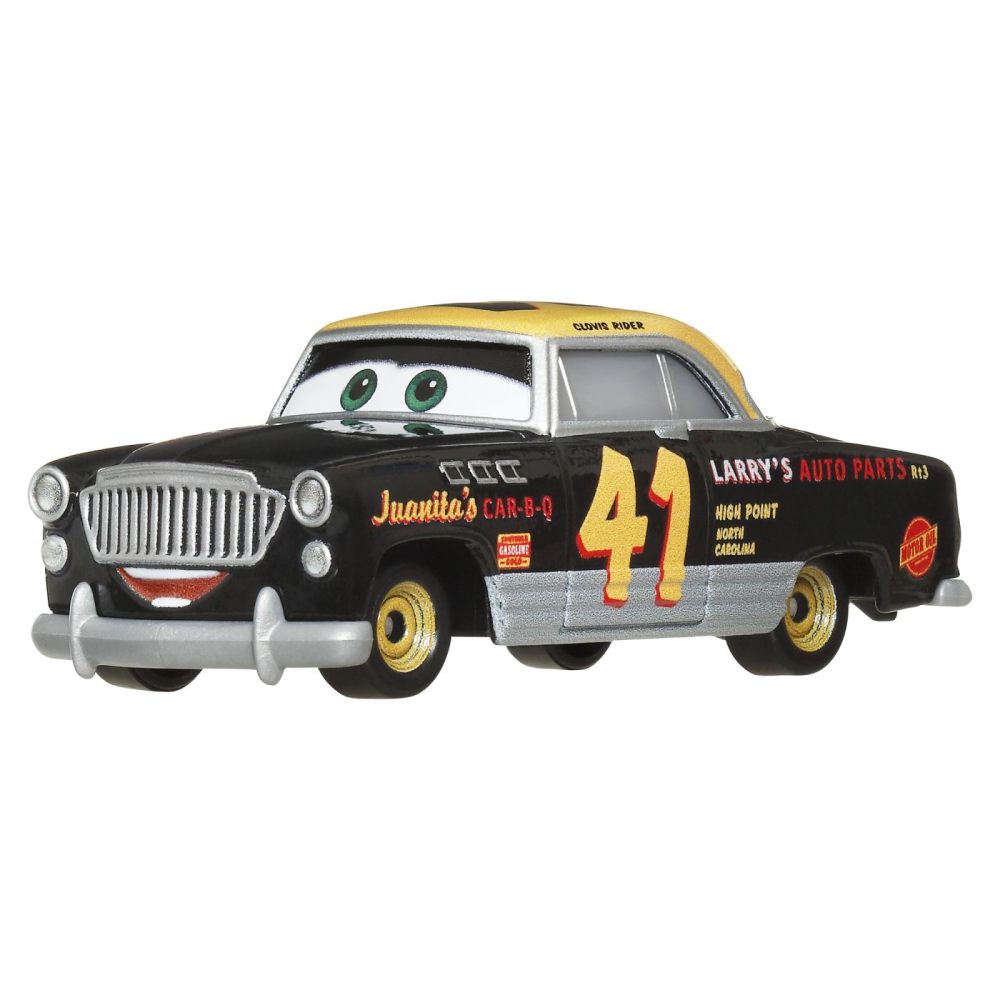 Cars3 set 2 masinute metalice fabulous hudson hornet si clovis rider copii cu varsta peste 3 ani [2]