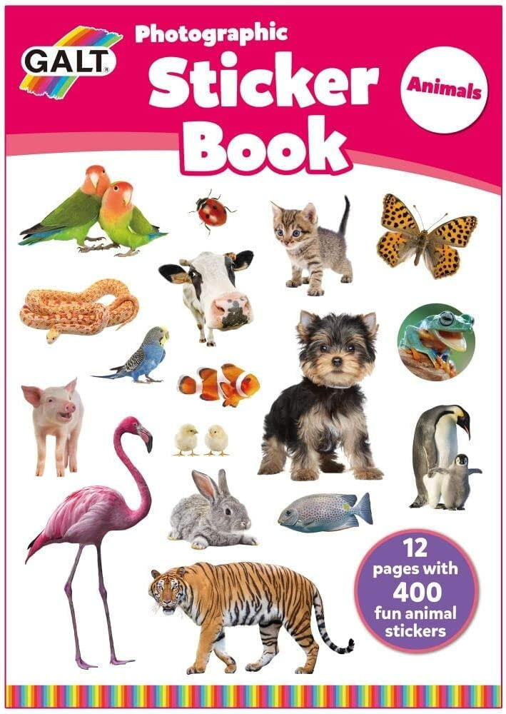 Carte cu abtibilduri - Animalute [1]
