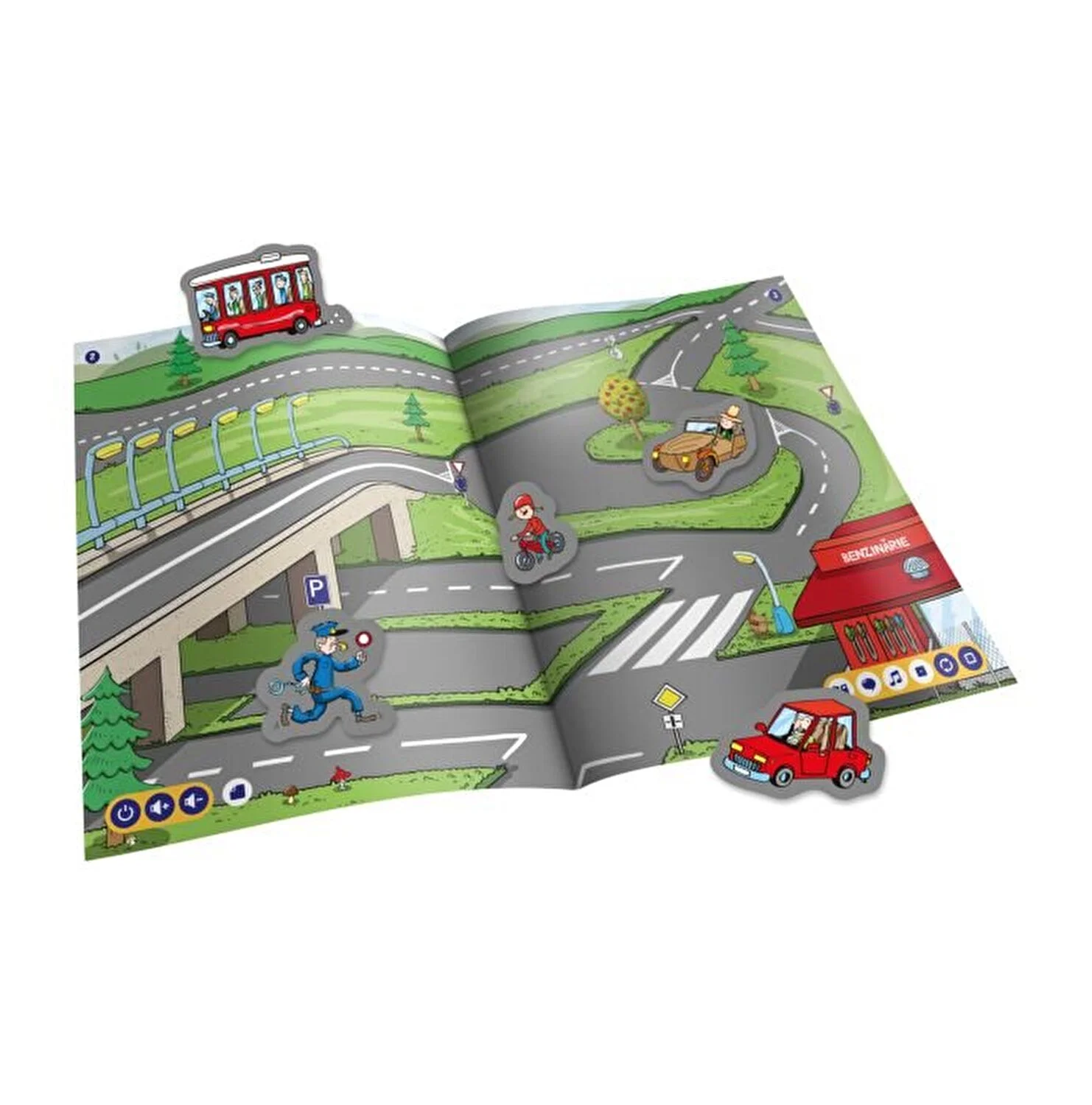 Raspundel Istetel, carte cu autocolante, Mijloace de transport varsta 3-5 ani ,5-7 ani ,7-9 ani, Unisex [2]