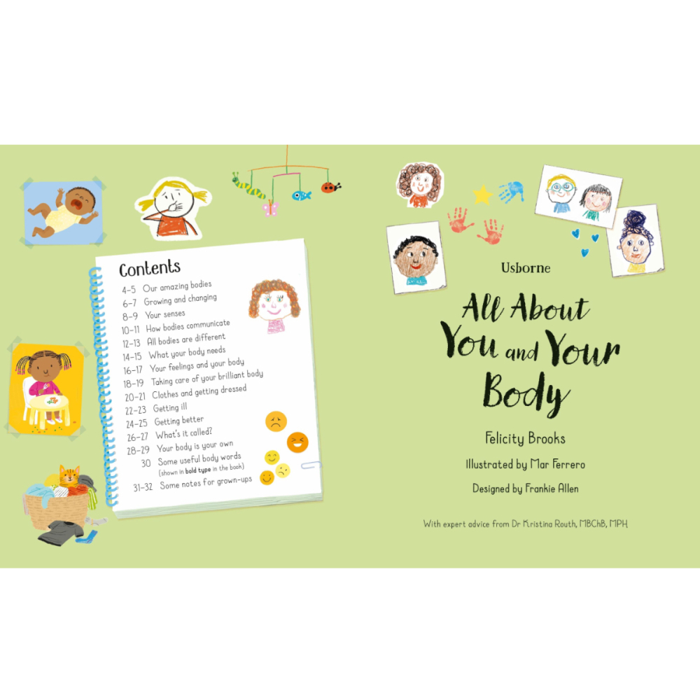 Carte cu ilustratii, Ghid Despre Sanatate, All About You and Your Body, Varsta 3 ani+ [5]