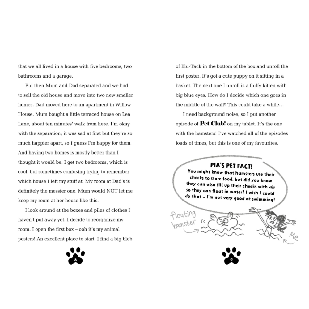 Carte cu ilustratii, Pia si Clubul Animalelor, Pia's Pet Club: Puppy Problem, Varsta 7 ani+ [4]