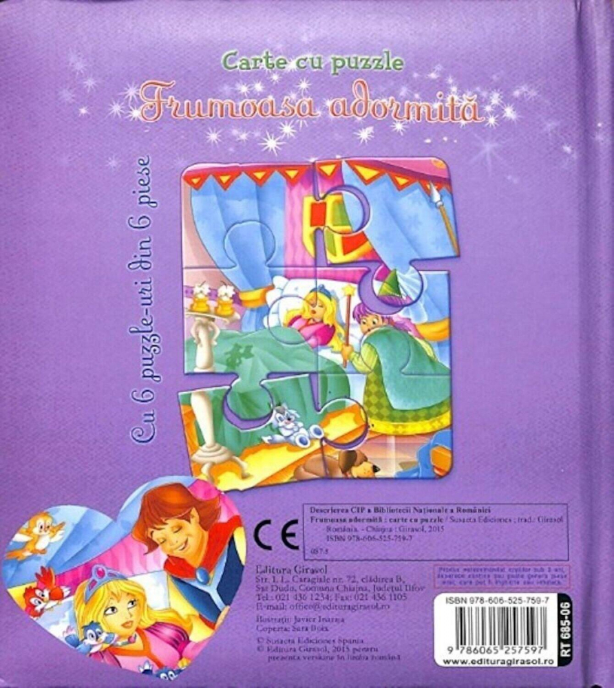 Carte cu puzzle - Frumoasa adormita [2]