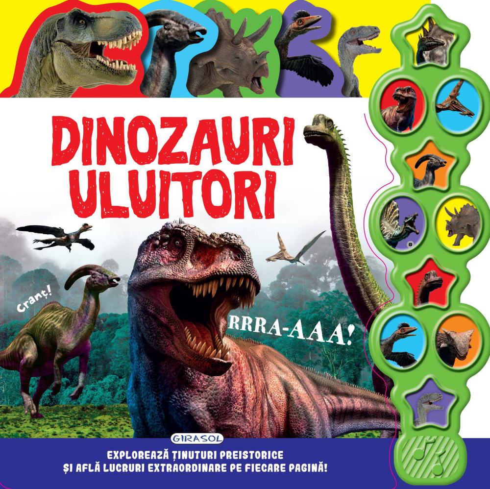 Carte cu sunete - Dinozauri uluitori [1]