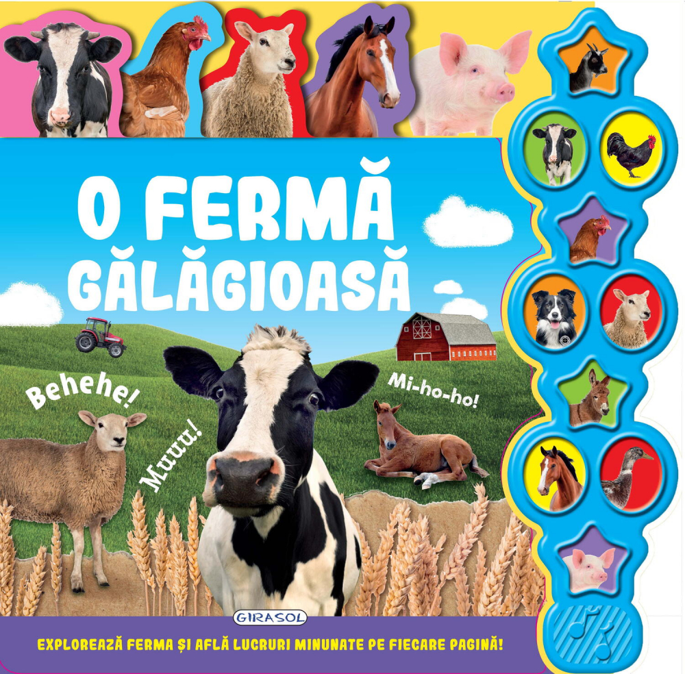 Carte cu sunete - O ferma galagioasa [1]