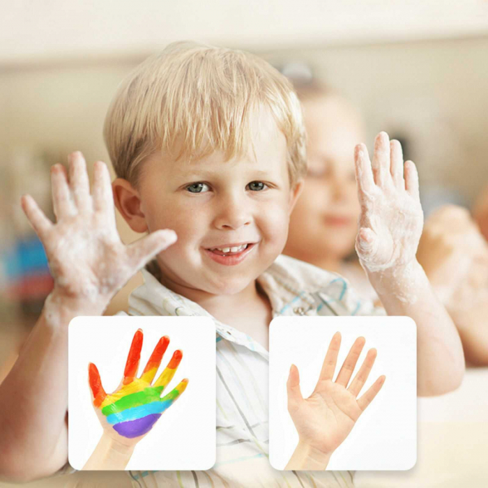Carte de activitati cu finger paint, pictura cu degetele [4]
