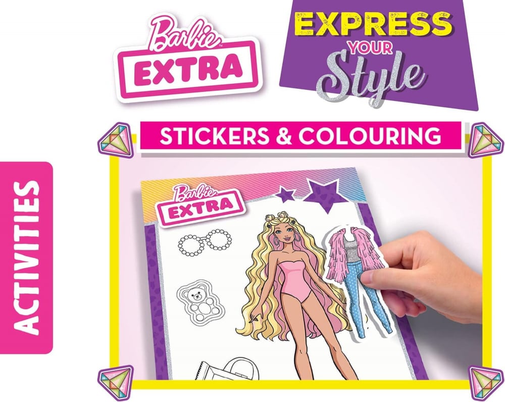 Carte de colorat cu activitati Barbie  - Stilul tau [5]