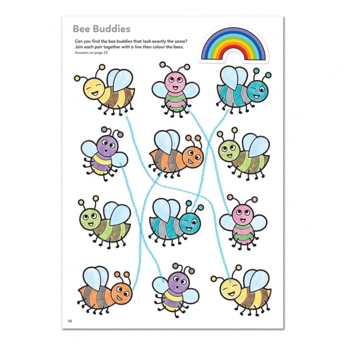 Carte de colorat cu activitati in limba engleza si abtibilduri Mai Multe Lucruri de Facut MORE THINGS TO DO [3]