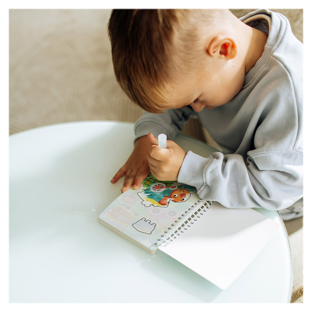 Carte de colorat cu apa, Mijloace de transport, copii varsta 3-6 ani [3]