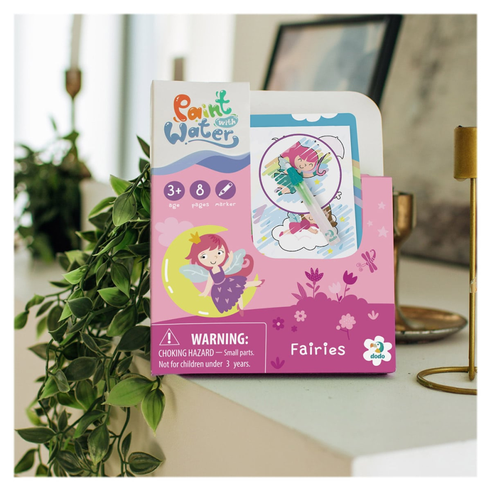 Carte de colorat cu apa, Zane, copii varsta 3-6 ani [4]