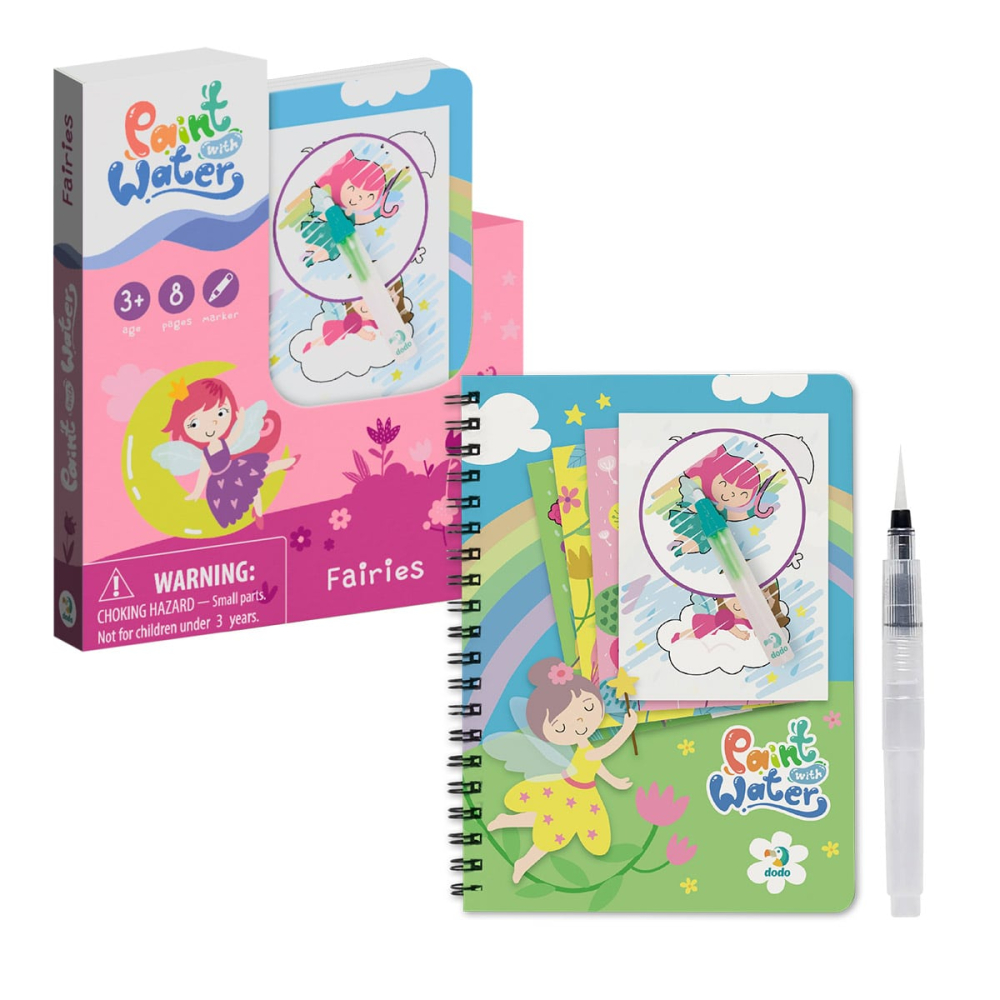 Carte de colorat cu apa, Zane, copii varsta 3-6 ani [2]