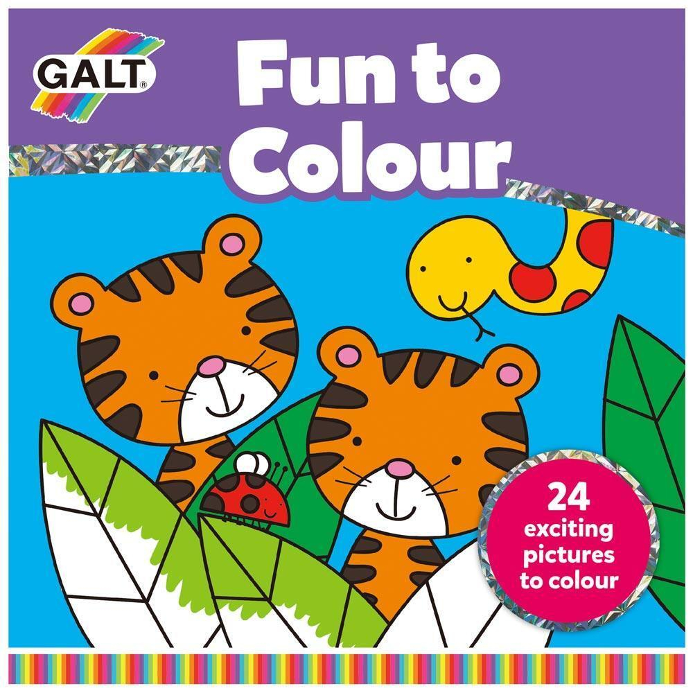 Carte de colorat  Fun to Colour [1]