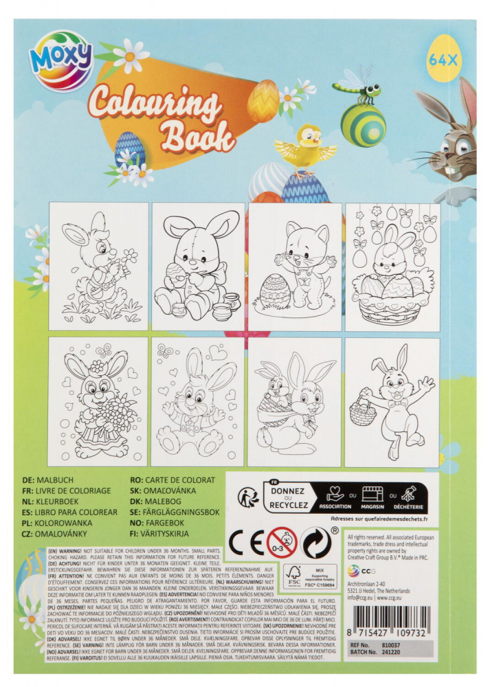 Carte de colorat - Magia Pastelui [2]