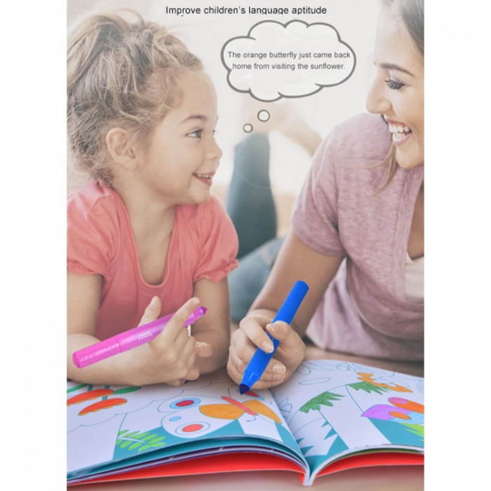 Carte de colorat pentru fetite - Jucarii Premium MiDeer [3]