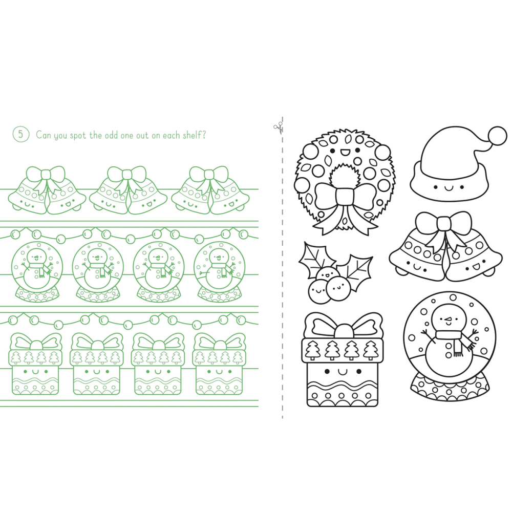 Carte de colorat pentru geam, Cute Christmas Window Art, 5 Ani+ [3]