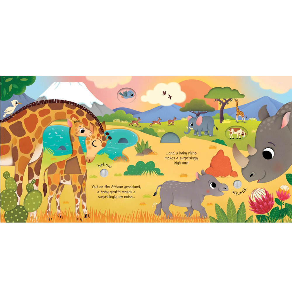 Carte interactiva cu sunete, Pui de animale, Baby Animal Sounds, 3 Ani+ [4]