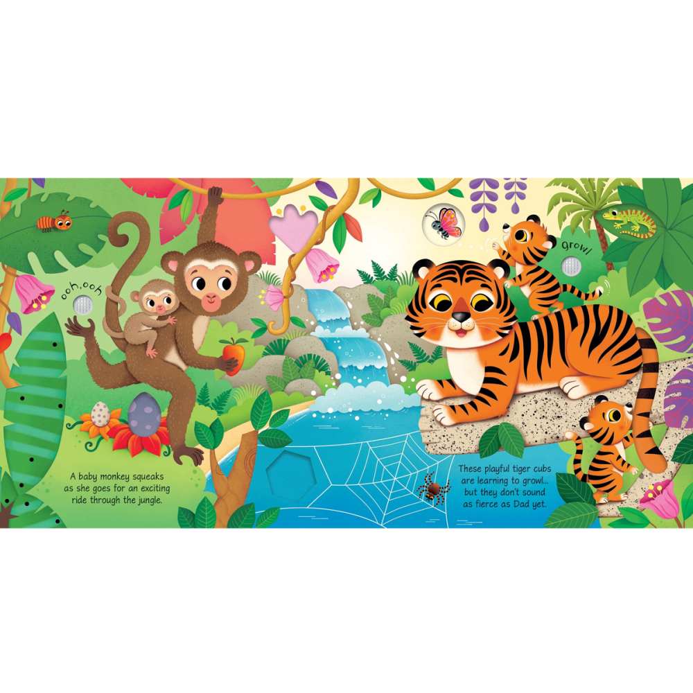 Carte interactiva cu sunete, Pui de animale, Baby Animal Sounds, 3 Ani+ [2]