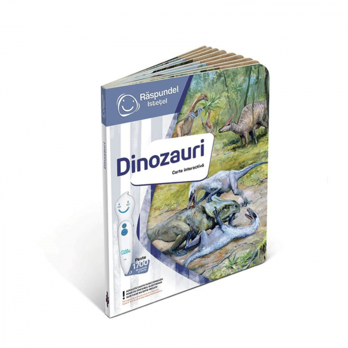 Carte vorbitoare Raspundel Istetel - Dinozauri [3]